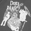 MAHAGRID Don’T Panic Pigment Tee Charcoal(Mg2Dmmt505A)