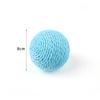 Cat Toys Interactive Scratch Chew Ball Handmade Weave Kitty Fun Cat Toy Ball Cat Scratcher Bite Ball Toy Pet Products