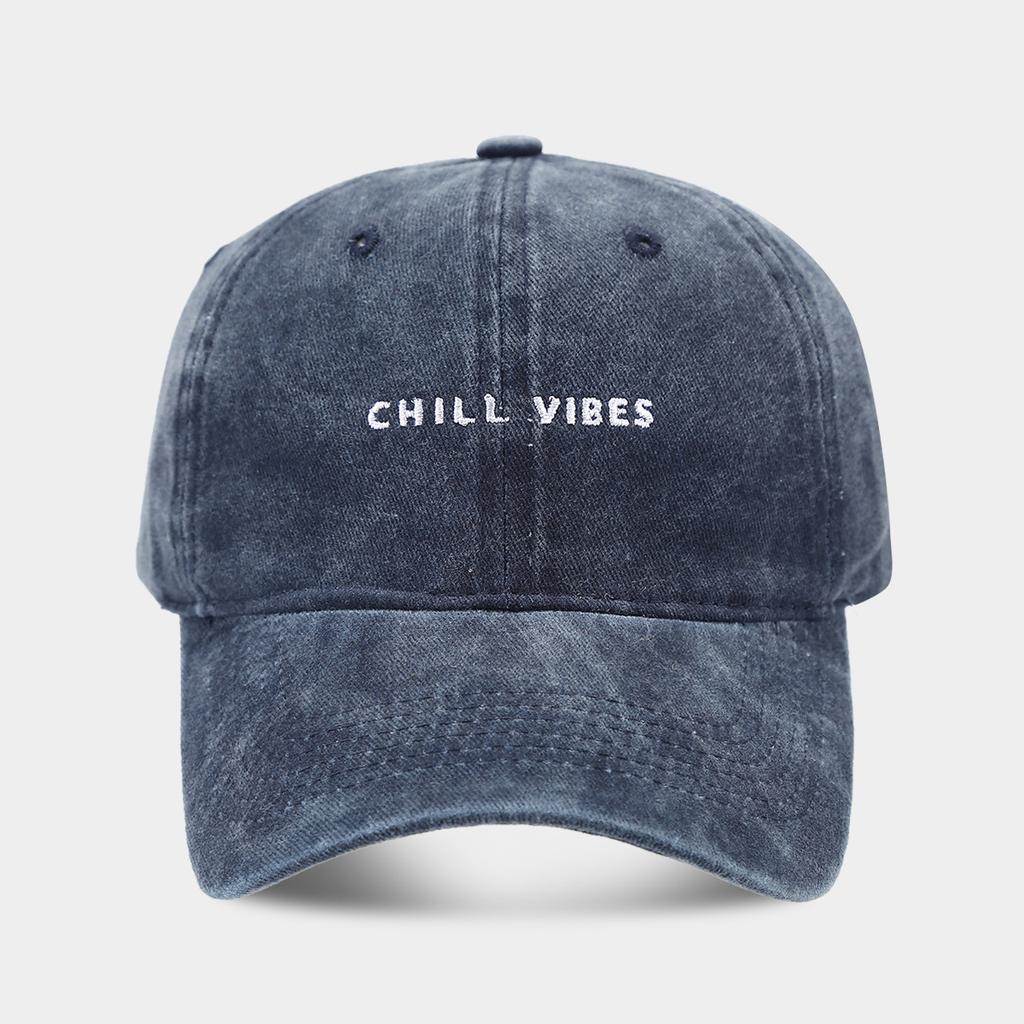 Ins New Simple Small Letter Embroidered Baseball Cap Men's Washed Soft Top Cap Women's Tide Travel Sunscreen Hat