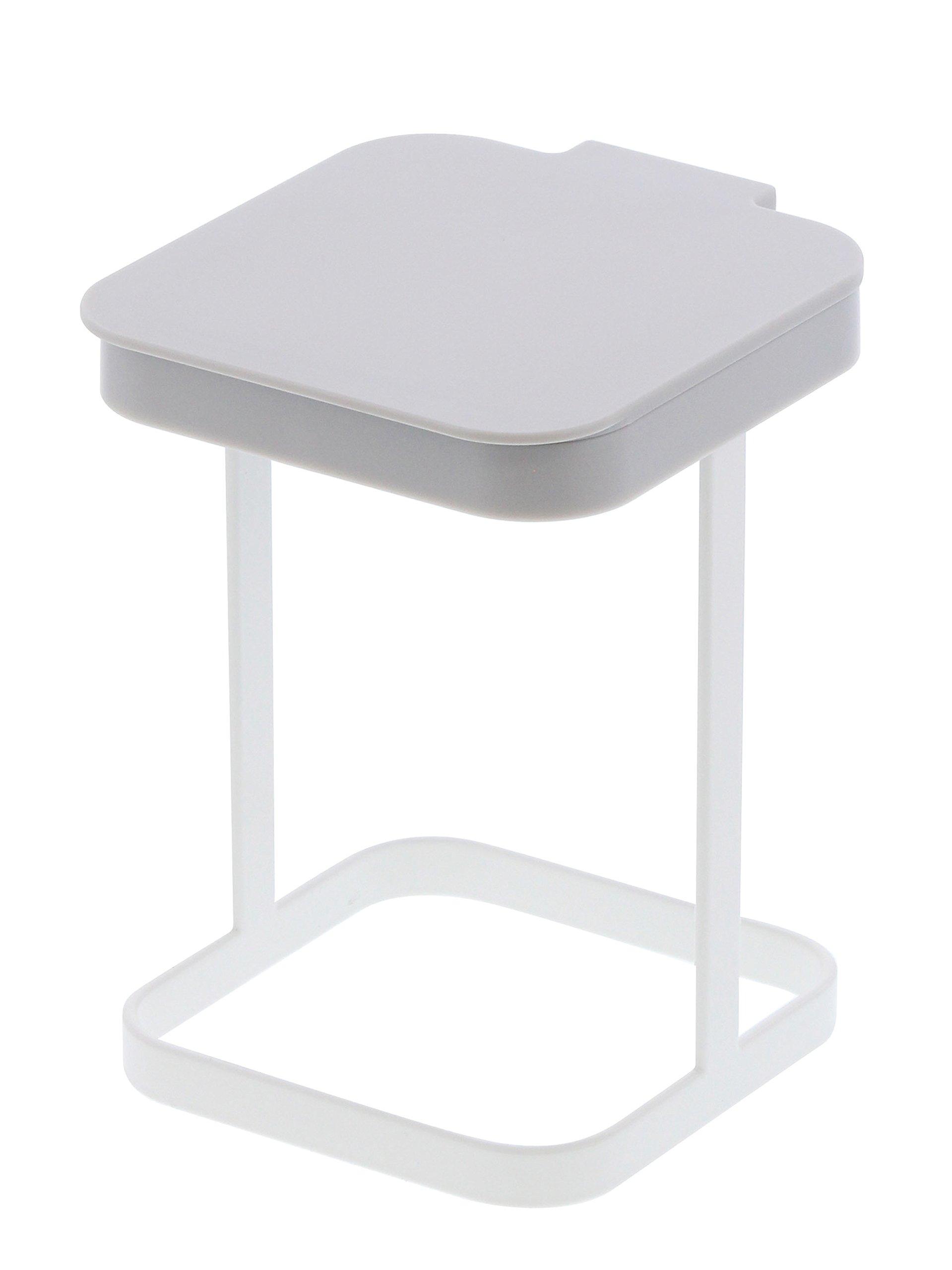 

Держатель для пластиковых пакетов Yamazaki с экологичной крышкой 3353, белый, белый