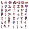 56 Popular Magical Digital Circus Stickers Guitar Notebook Suitcase DIY Waterproof Stickers