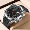 Men Watches Sport Top Brand Luxury Dual Display Quartz Watch Men Military Waterproof Clock Digital Electronic Watch Man