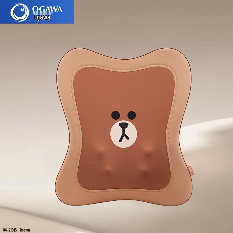 OGAWA Multi-Region Shiatsu Massage & Heat Cushion