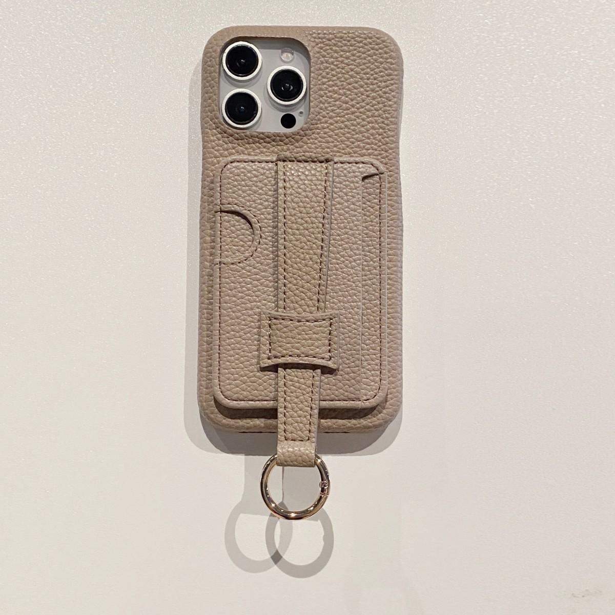 

Luxury Litchi Pattern PU Leather Wallet Case For iPhone 16 15 14 Plus 13 12 11 Pro Max Gray Card Holder Wrist Strap Cover For 16 plus