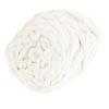 Single Thick Ice Strip Yarn Needle Knitting Woven Blanket Slipper Line(Milk White)