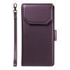 For iPhone 14 Pro Case with Multi-Card Holder and Strap PU Leather Phone Cover Stand