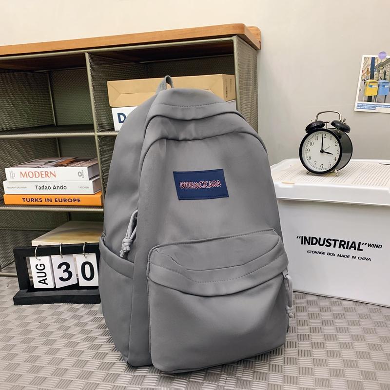 Skolväska Dam Junior High School Student Ryggsäck Herr College Student Datorryggsäck