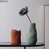 Colorful Irregular Shape Ceramic Vase Table Decoration Flowers Arrangement Modern Style Floral Vases Room Aesthetic Decor