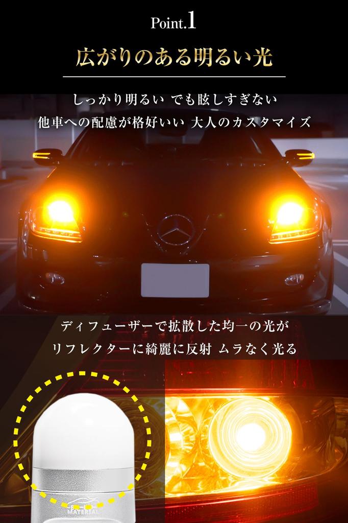 Boo Boo Material on George Setagaya S25 Turn Uniform 12V Constant Current Two No Resistors [Featured Tokoro's Base] Amber/Orange Signals, 150-Degree