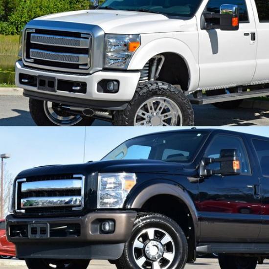 Front License Plate Frame Bracket Holder Mount For 11-16 Ford F250 F350 F450