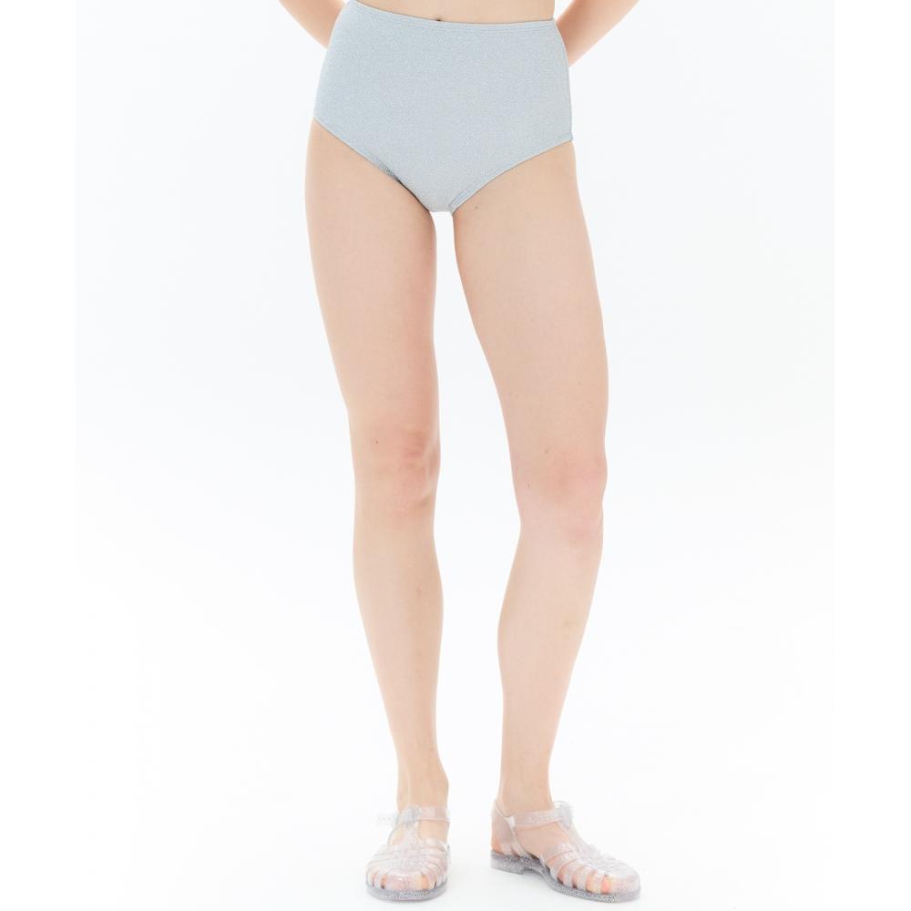 

LUV IS TRUE BE GLITTER BIKINI PANTYSILVER