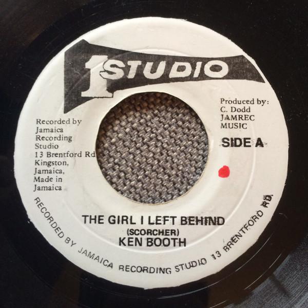 7inch Record KEN BOOTHE / THE HAMLINS - The Girl I Left Behind / Tell Me Th NONE Studio One Jamaica Reggae, Ska & Dub Used