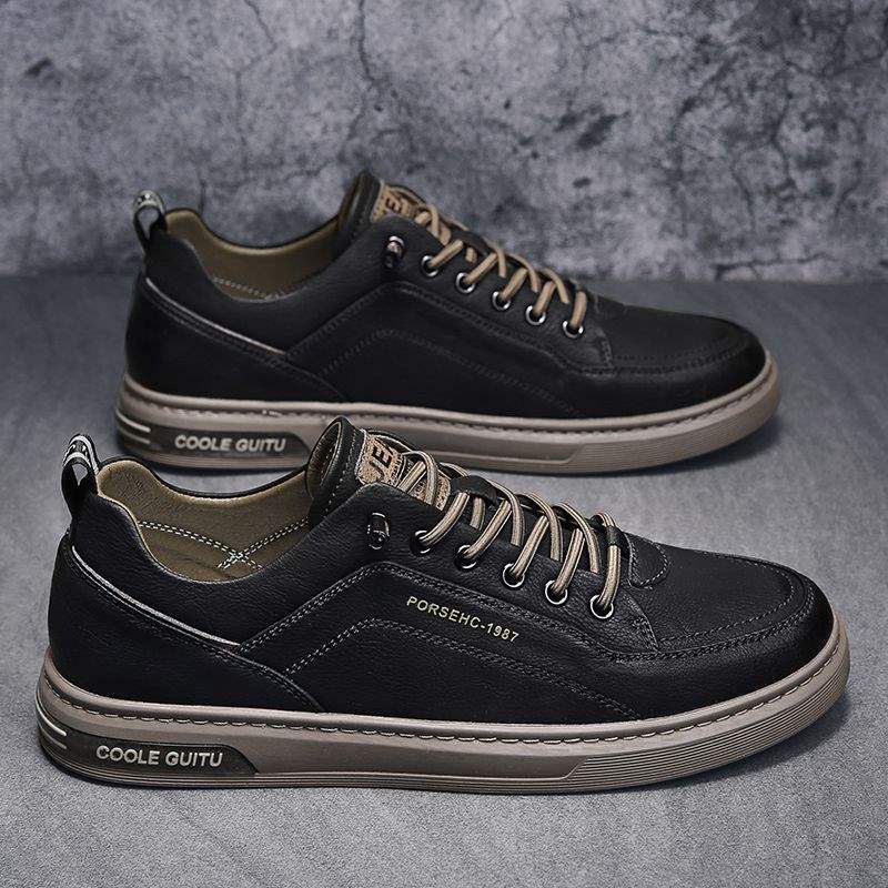 Winter men's shoes fleece thickened warm cotton shoes boys trend little white board shoes aj tide shoes high top casual sports shoes