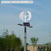 Bymaocar 600W Wind Turbine Generator W/ 5 Blades & IP67 Controller,unique Lantern Shape Electrical Equipment Simple Installation