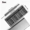 Screwdriver Set 25 in 1 with 24 Piece Mini Pocket Screwdriver Set, Small Repair Set for Mobile Phone Maintenance Precision Tool