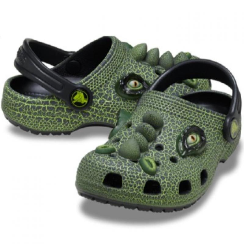 Crocs Classic Scary Dino Clog Toddler 211372 001