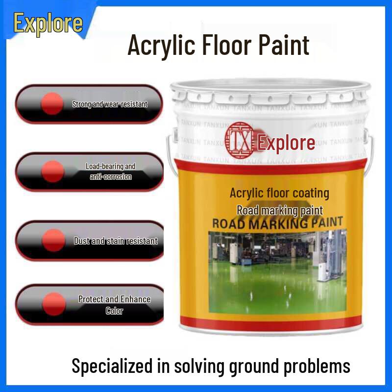 Acrylic Matte Floor & Road Marking Topcoat