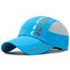 Fashion Wide Brim Mesh Baseball Cap Adjustable Breathable Peaked Cap Quick-drying Sun Visor Hat Summer