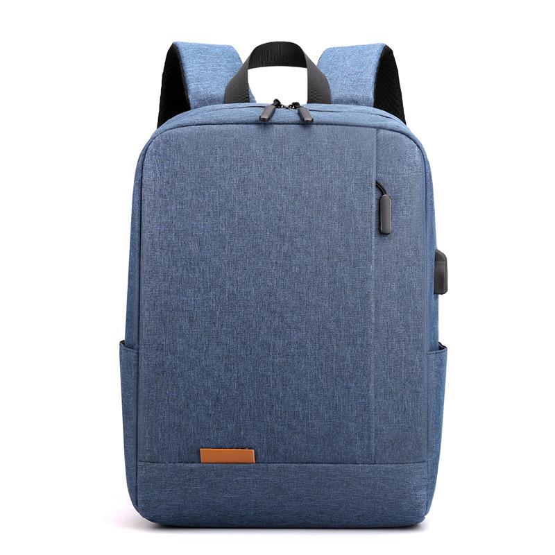 Simple Business Computer Backpack, Korean-style Trendy Travel Casual Middle School Schoolbag