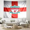 Liverpool F.C Print Tapestry - Portable Wall Decor Cloth, for Home, Dorm, Travel, Bedroom, Living Room - Ideal Birthday Housewarming Gift
