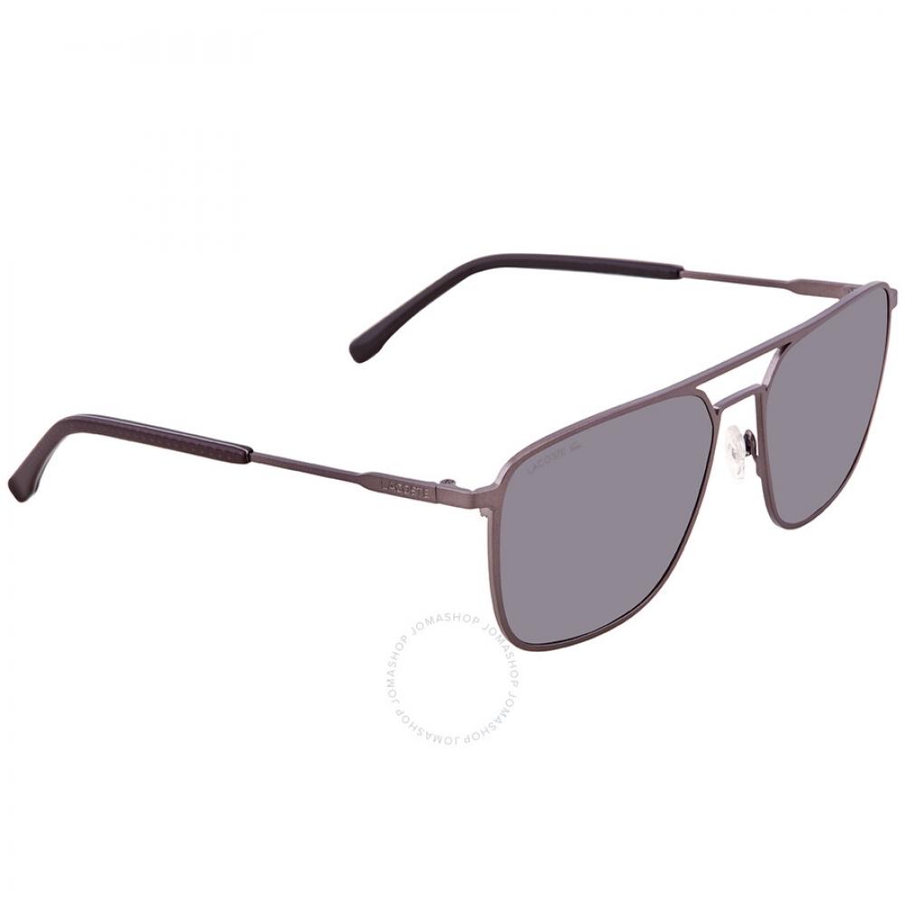 Lacoste Grey Square Unisex Sunglasses L194s 033 57