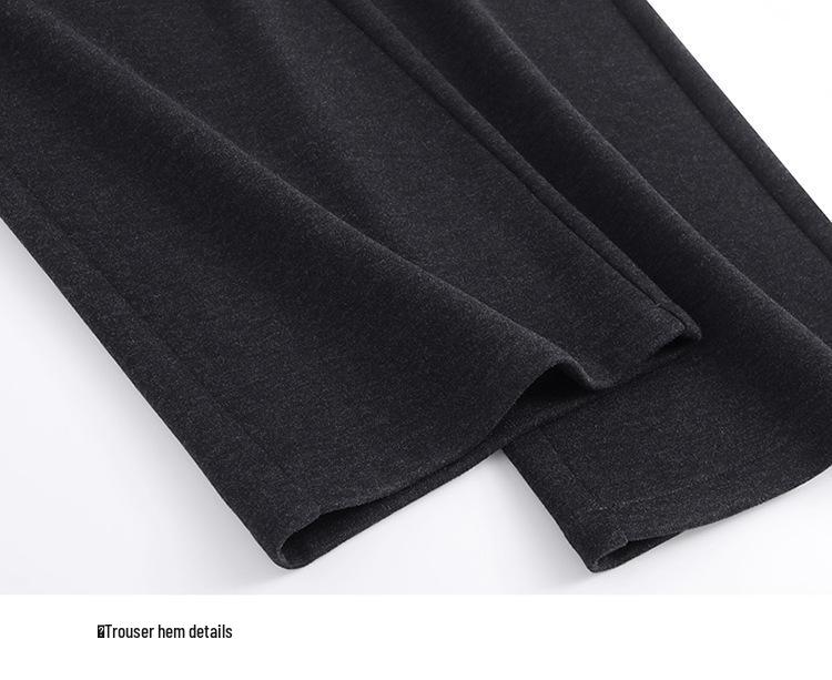 Women's Wool Blend High-Waisted Wide-Leg Pants - Autumn/Winter 2026 Fashion