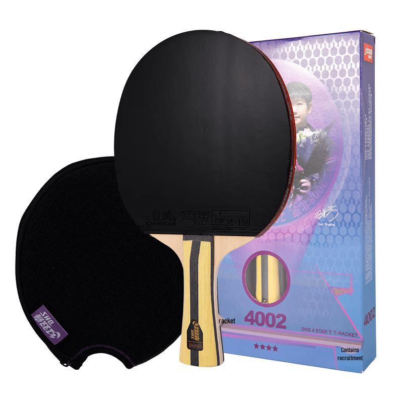 

DHS Hurricane 4-Star Shakehand Table Tennis Racket