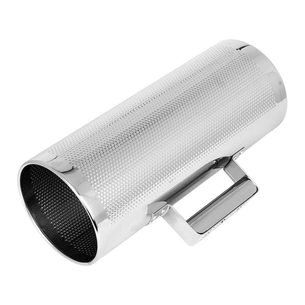 Metal Guiro Shaker Metal Guiro Instruments with Scraper Latin Percussion Instrument for Performance and Music Training