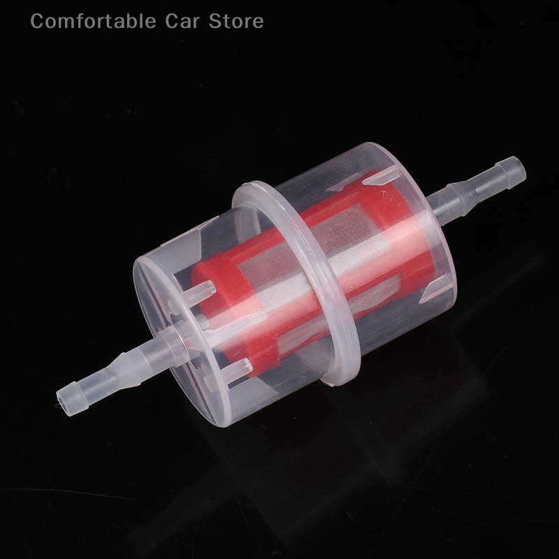 1Pcs Universal Plastic Diesel Vehicles Fuel Filter Inline 6mm 8mm Pipe Hose For Car Truck Motorcycle Scooter Parts Accessories