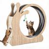 6 In 1 Cat Treadmill Running Wheel for Indoor Large Pet Supplies Anti Pinch Foot Exercise Fitness Roller Cat Climbing Frame Dog Toy