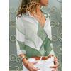 Women's versatile long-sleeved shirt for commuting