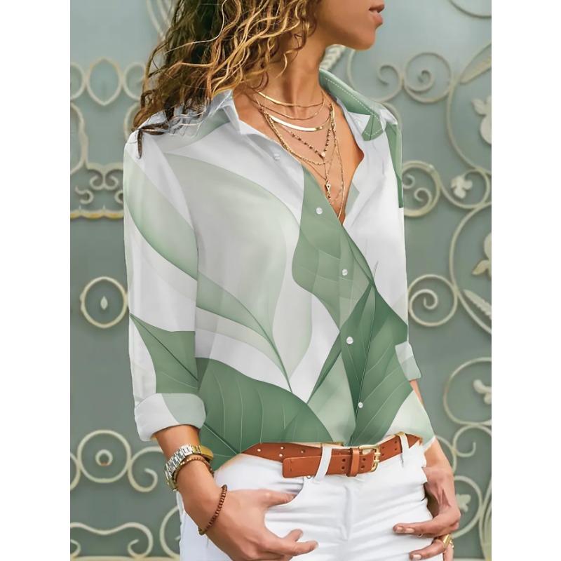 Women's versatile long-sleeved shirt for commuting