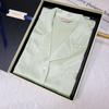 Women's 100% Mulberry Silk Pajama Set - 19 Momme, Long Sleeve, Long Pants, Plus Size, Autumn/Summer.