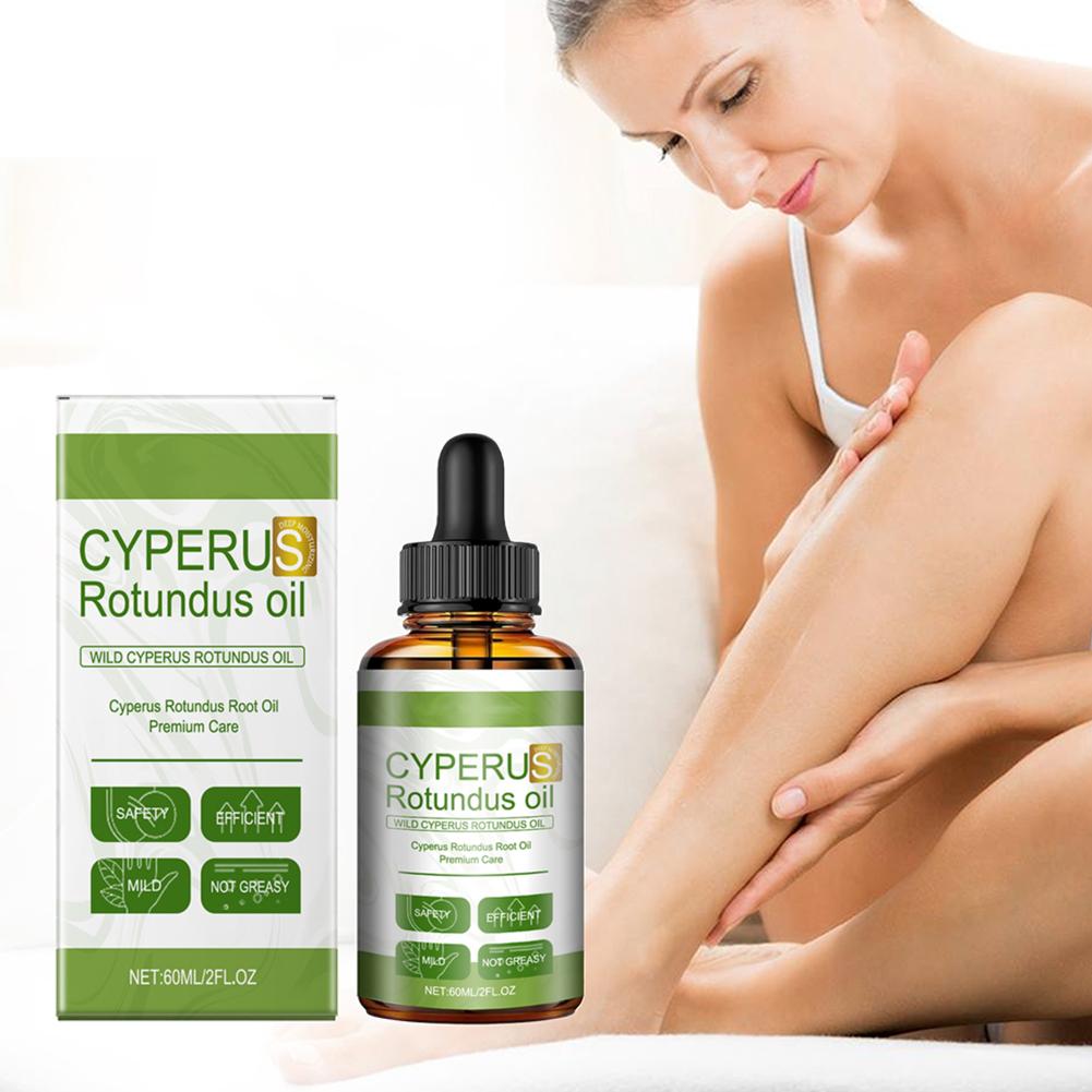 Cyperus Oil Moisturizing Nourishing Body Hair Removal Rotundus Reduce Care Smoothing Oil Cyperu G5W8