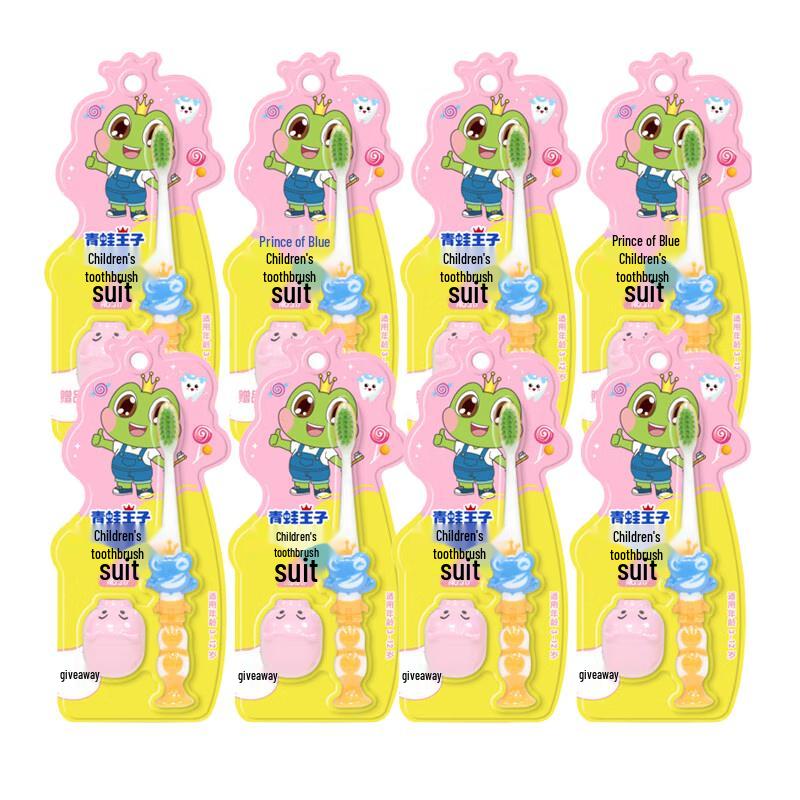 

Frog Prince Kids Extra Soft Toothbrushes (8-Pack)