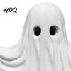 Hollow Sculpture for LED Halloween Ghost Figurine, Spooky Cute Statue, Retro White Decor Ornament Home Tabletop Fireplace Party Decorations