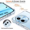 Phone Case For Vivo V40 Lite Case Clear Soft Silicone Shockproof Airbag Bumper For Vivo V40 Pro 5G V40 SE Back Cover Fundas