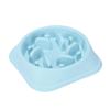 Non-Slip Pet Puppy Slow Feeder Plastic Dog Food Bowls Dog Puzzle Bowl for Healthy Eating Puppy Cat Slow Feeder Bowl Anti-Choking