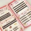 LuxeFlutter - Set: Multipack False Eyelashes Cluster (Various Designs)