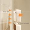 Wall-mounted Suction Cup Hooks Detachable Clothes Hanger Multifunctional Bathroom Rack  Household