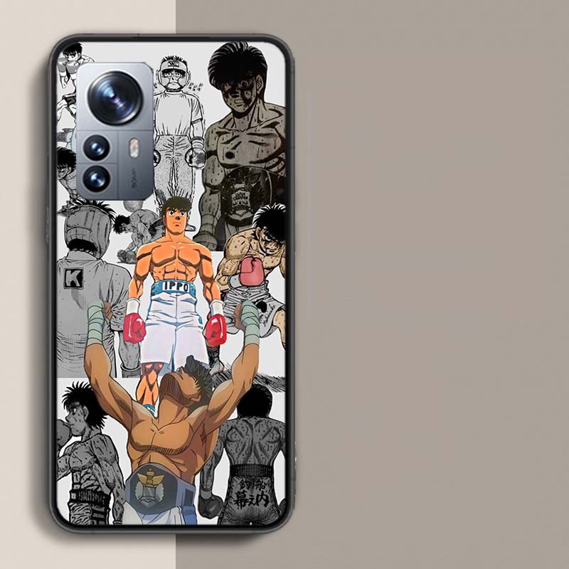 

Boxing H-Hajime no Ippo Phone Case For Redmi Note 13 Pro Plus 14 Pro+ 12S 12 11S 11T 11E 11 10S 10 9S 9 Xiaomi Capa TPU Redmi Note 9S