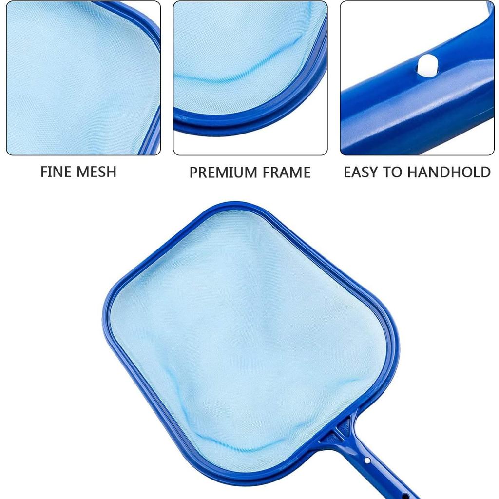 Swimming Pool Nets, Professional Cleaning Pool Rakes/Fine Mesh Leaf Skimmers Rake Net for Removing Debris
