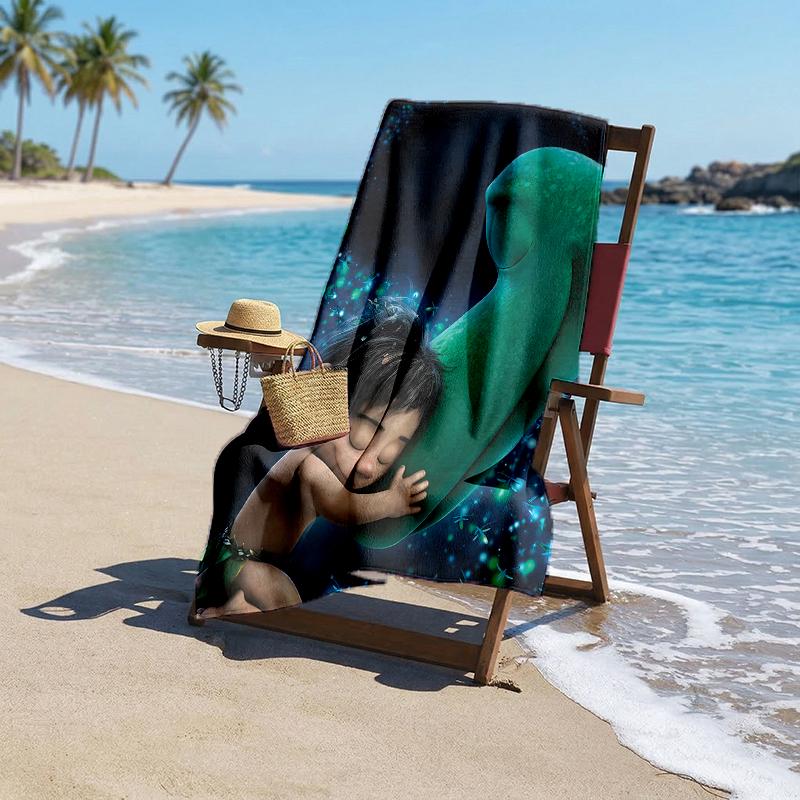 Good Dinosaur Fashion Beach Towel: Ideal for Summer Adventures Soft, absorbent and quick drying suitable for swimming and bathing