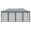 Vidaxl Foldable Party Tent With Walls, Anthracite, 3X6 M