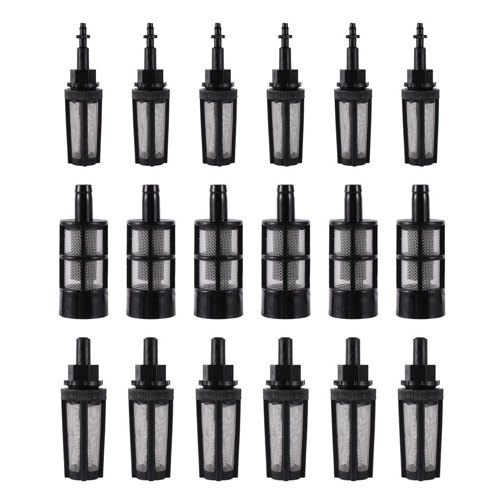 5Pcs 4/8/10Mm Hose Drip Irrigation Filter Industrial Agriculture Fertilization 120 Mesh Metal Mesh Quick Connect Filter Fittings