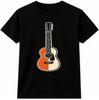 Guitar T Shirt Music Lover Instrument Player Graphic Tee Guitarist Musician Top