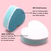 Heart-Shaped Mini Polishing Block for Nail and Jade Grinding