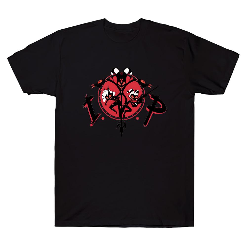 

Helluva Boss Mission Zero T-Shirt Helluva Boss Anime Print Harajuku Kawaii Tee Shirt Cartoon Y2K Cotton O-neck Unisex Clothing 5XL різнокольоровий