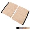 2pcs Chair Armrest Pad Sheepskin Fleece Armrest Cushion Comfortable Chair Armrest Pad for Transport 