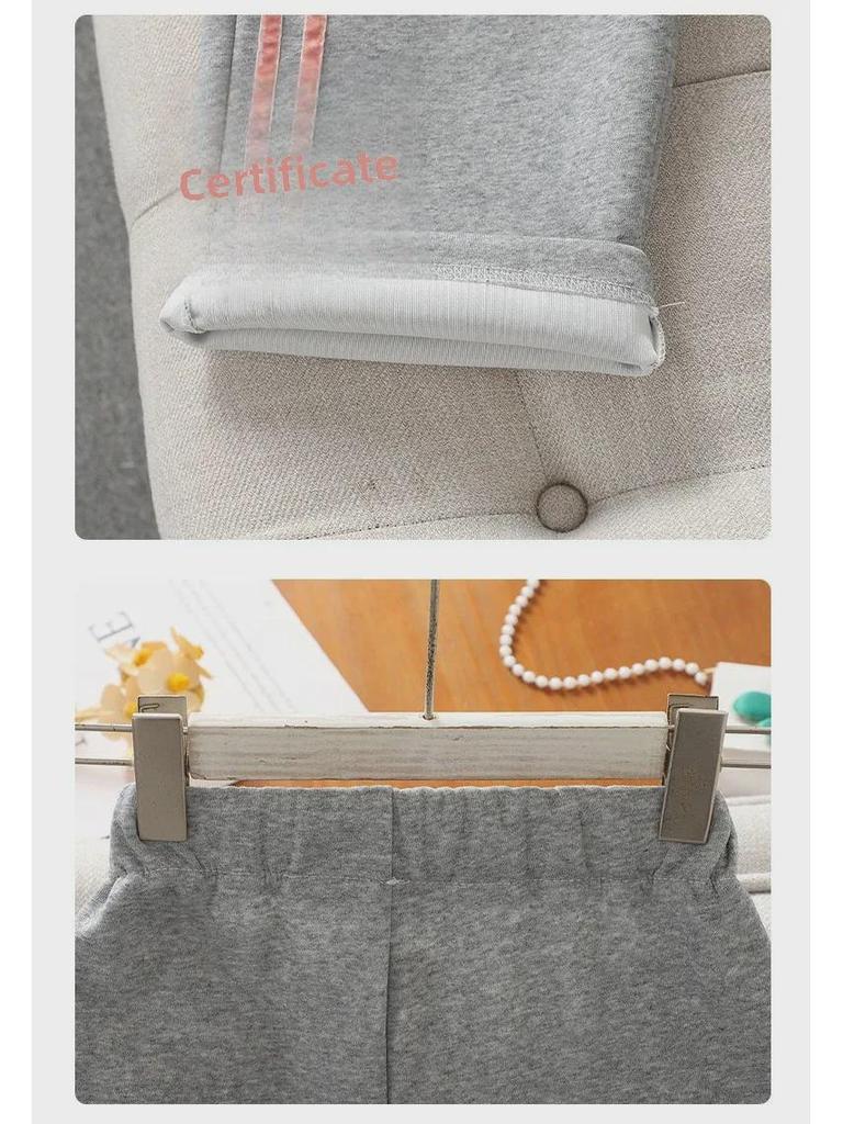 Dívčí ležérní jarní a podzimní kardigan dvoudílný set: Volné kalhoty a bunda pro 12leté. Ideální pro sport a každodenní nošení.